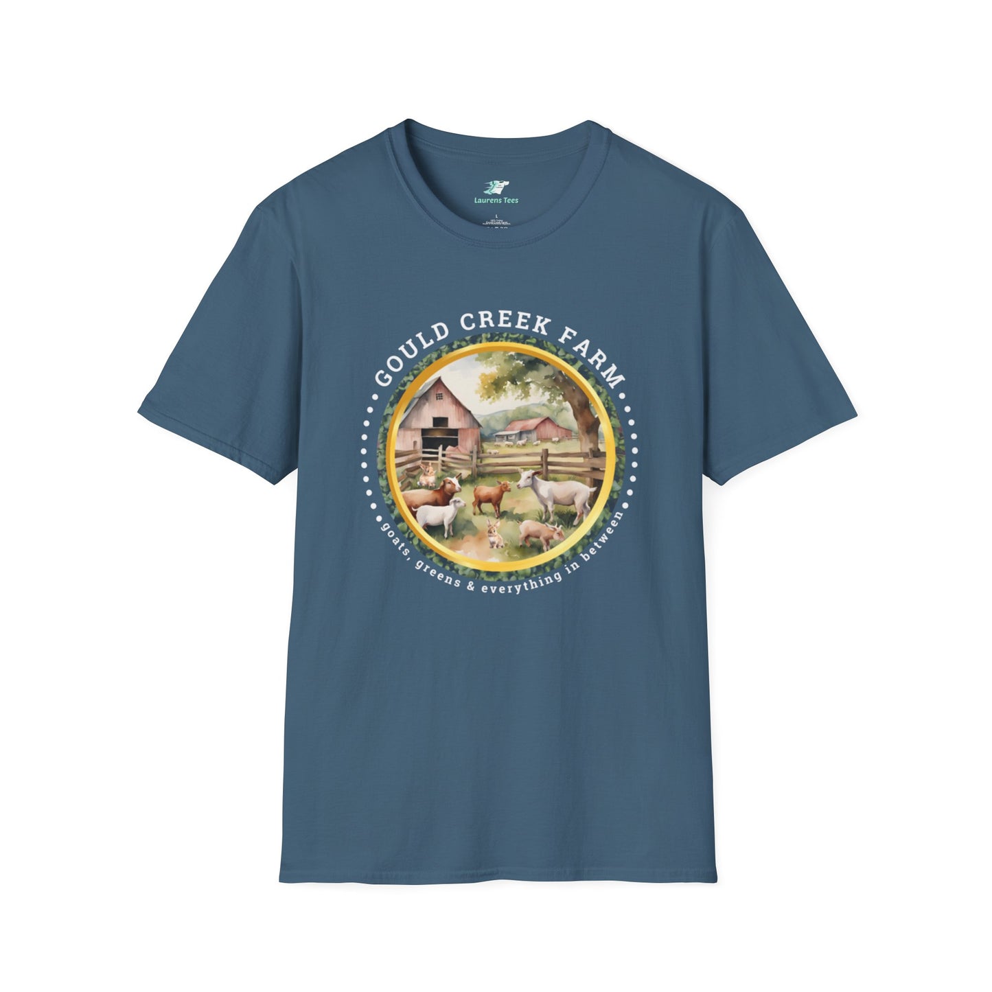 Gould Creek Farms Front - Unisex Softstyle T-Shirt