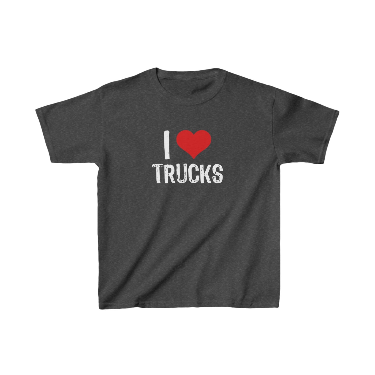 I Love Trucks - Kids Heavy Cotton™ Tee