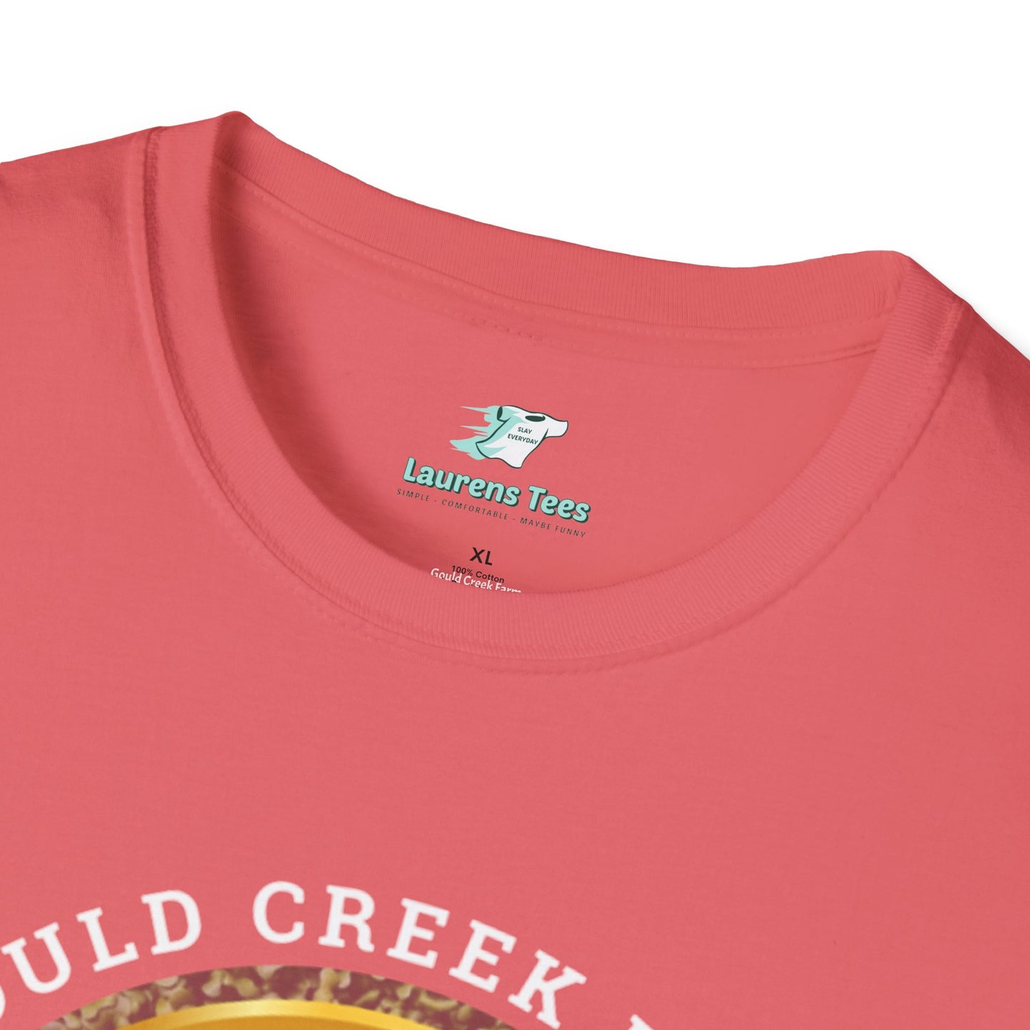 Gould Creek Farms Front - Unisex Softstyle T-Shirt