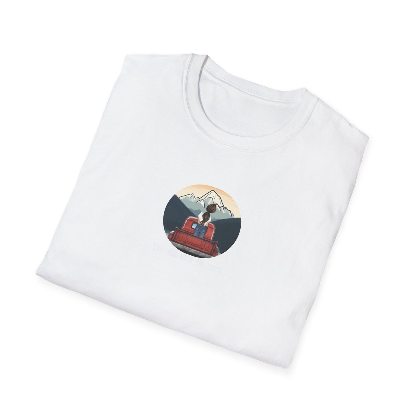 That Girl with The Truck - Unisex Softstyle T-Shirt