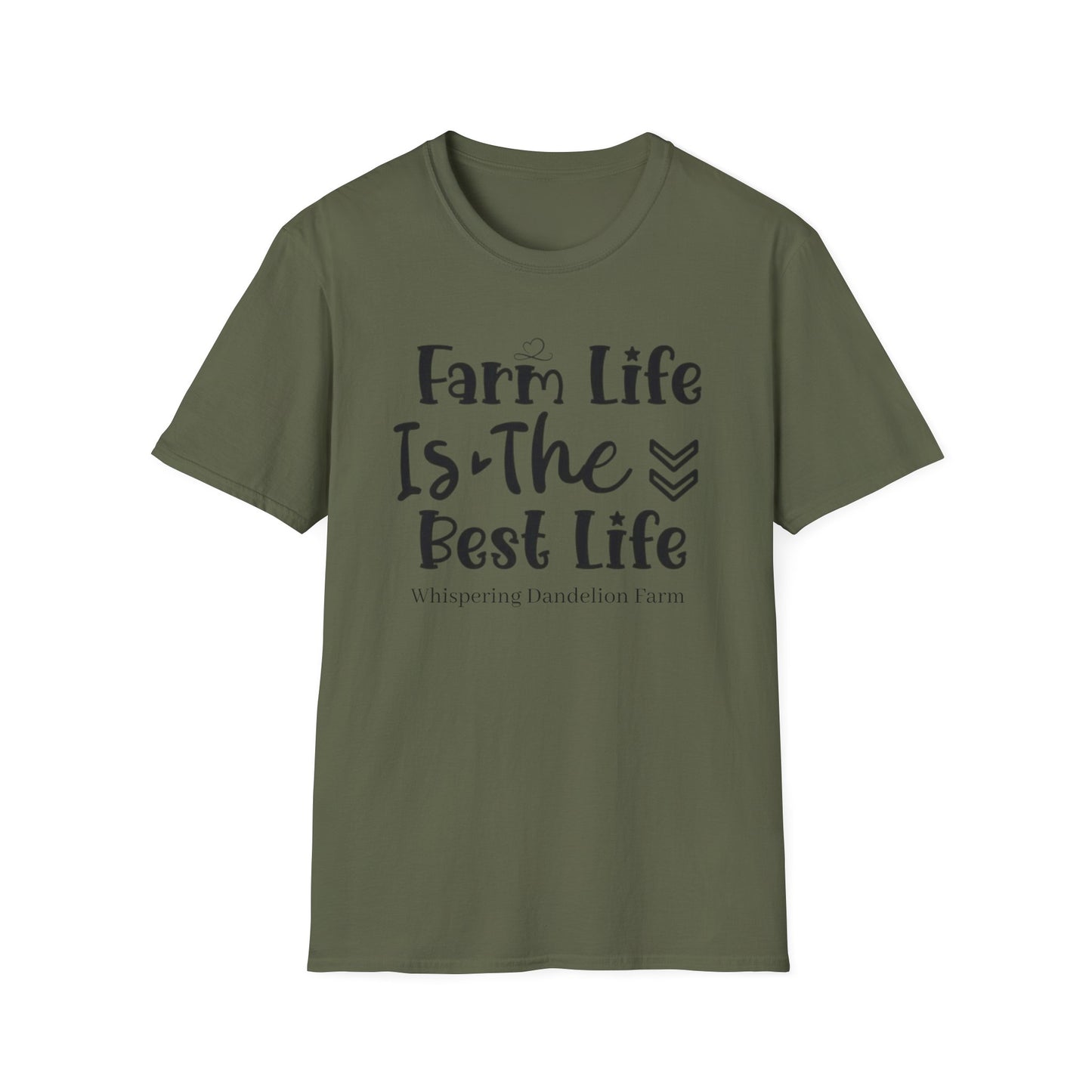 Farm Life is the Best Life WDF - Unisex Softstyle T-Shirt