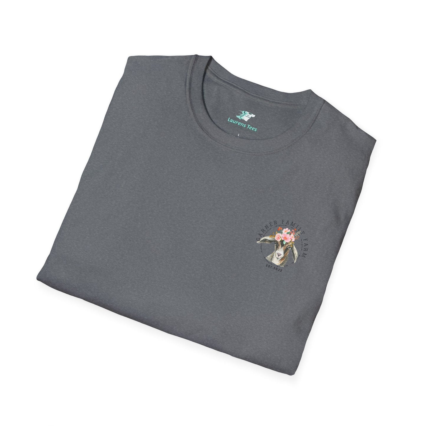 Plays Well With Udders - Unisex Softstyle T-Shirt