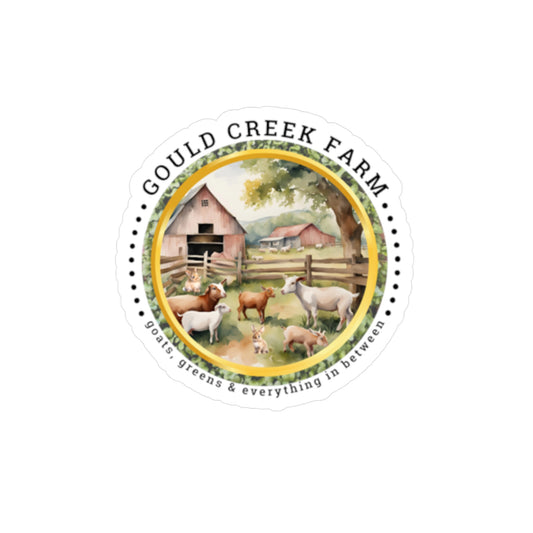 Gould Creek Farm - Kiss-Cut Vinyl Decals