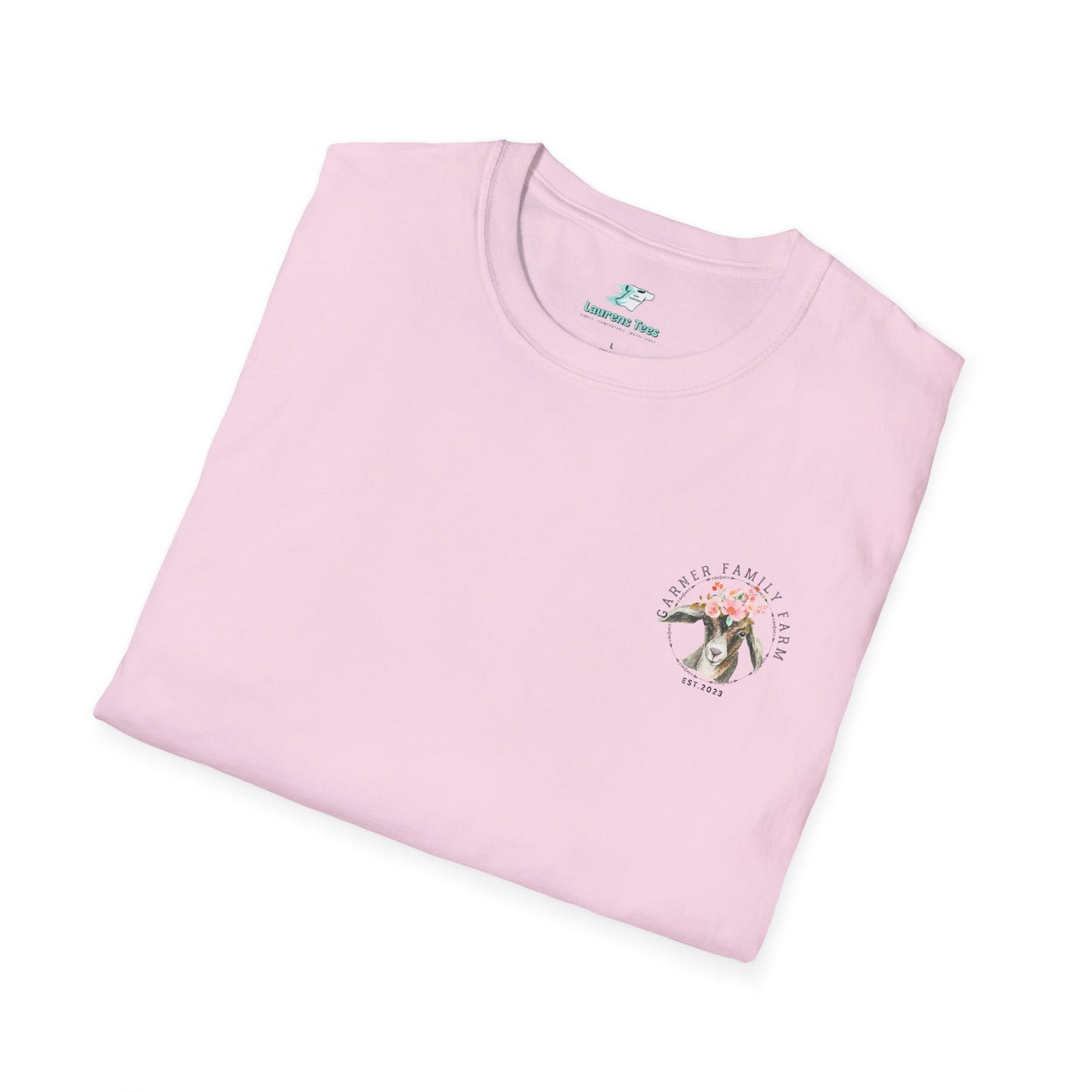 Plays Well With Udders - Unisex Softstyle T-Shirt