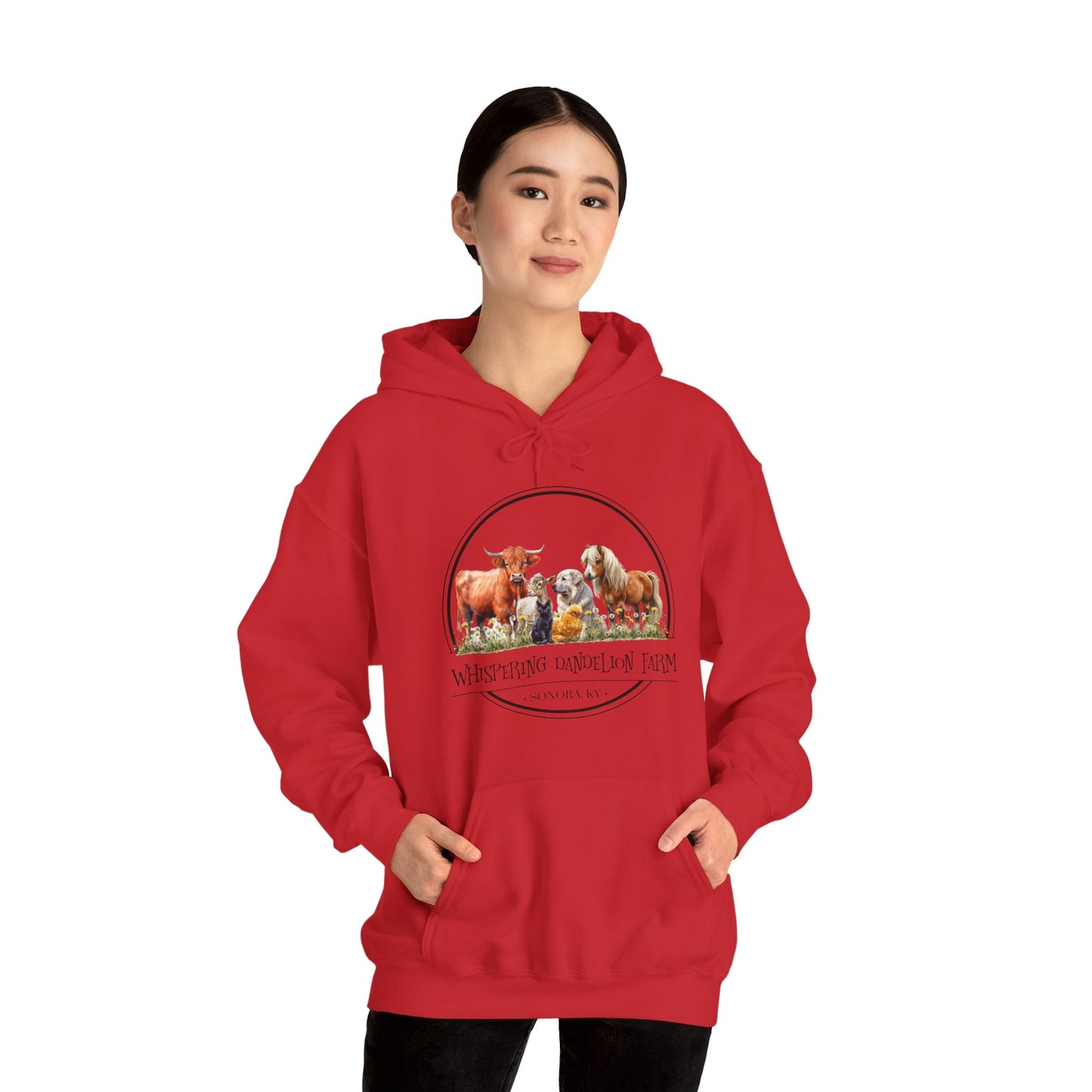 Whispering Dandelion Farm - Unisex Heavy Blend™ Hooded Sweatshirt