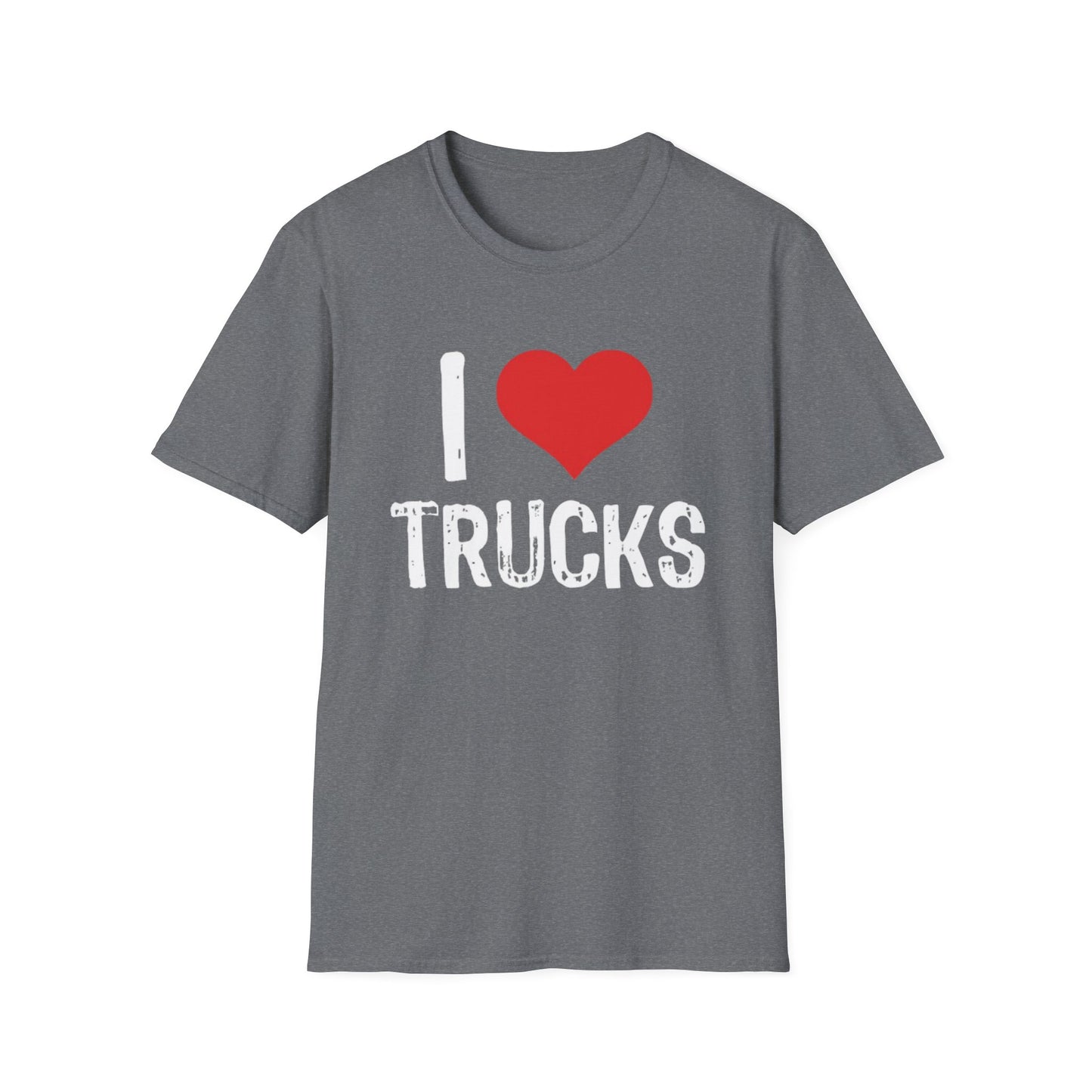 I Love Trucks - Unisex Softstyle T-Shirt