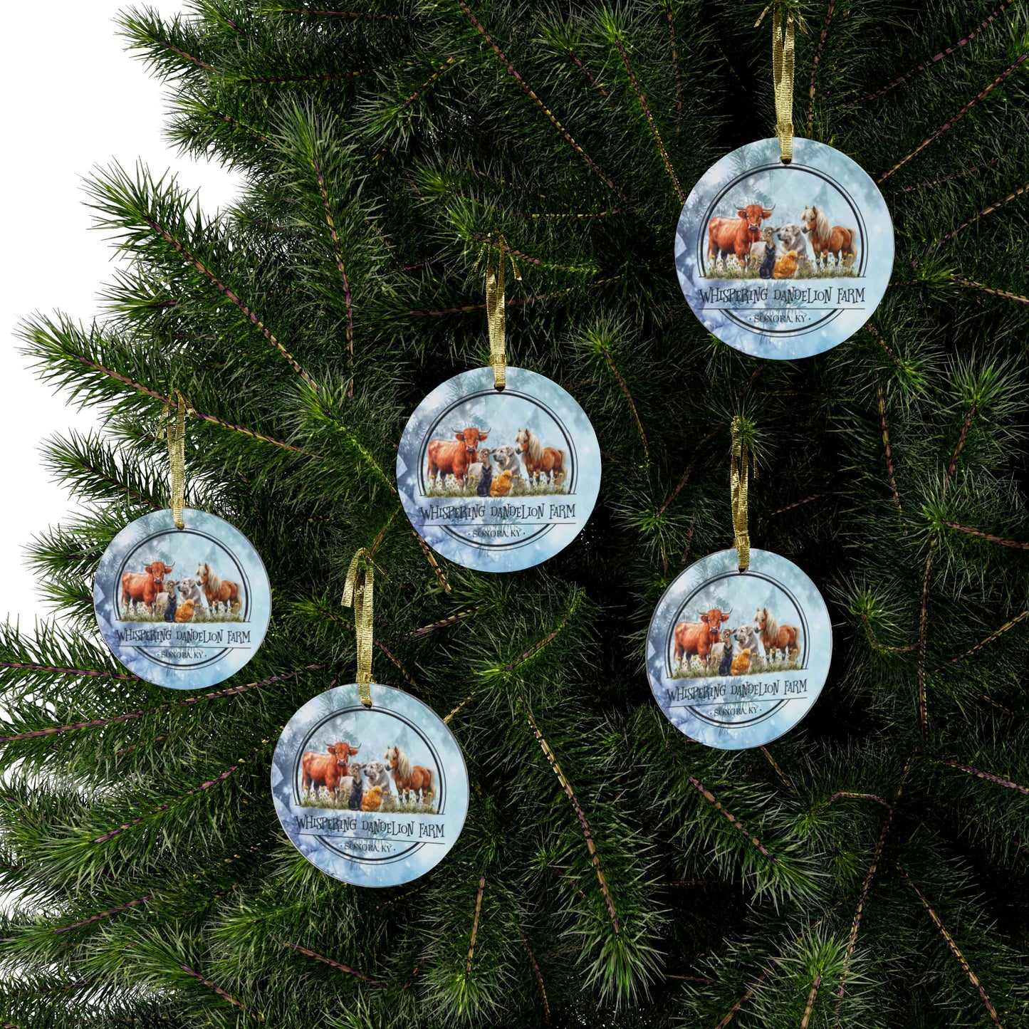 Whispering Dandelion Farm - Acrylic Ornaments