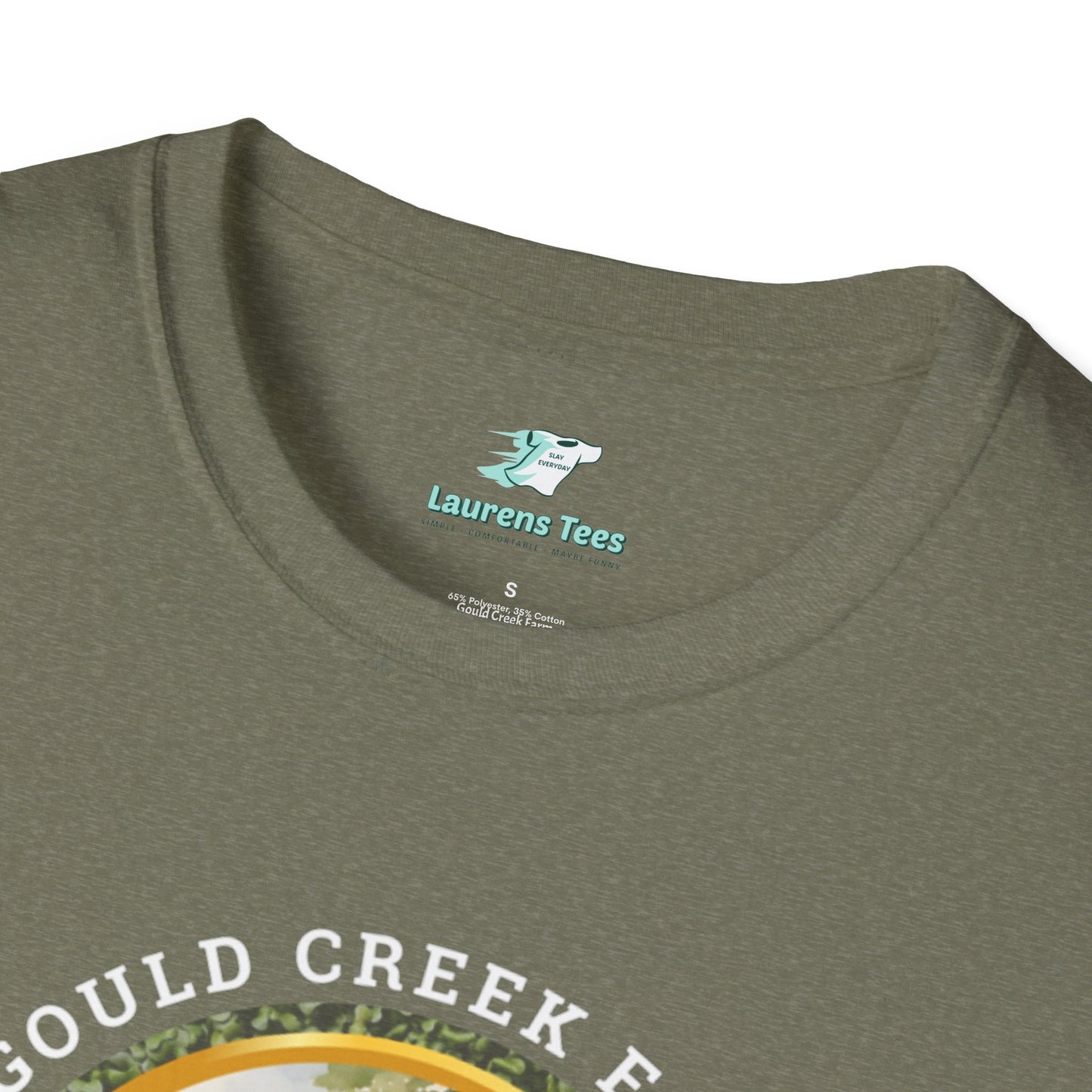 Gould Creek Farms Front - Unisex Softstyle T-Shirt