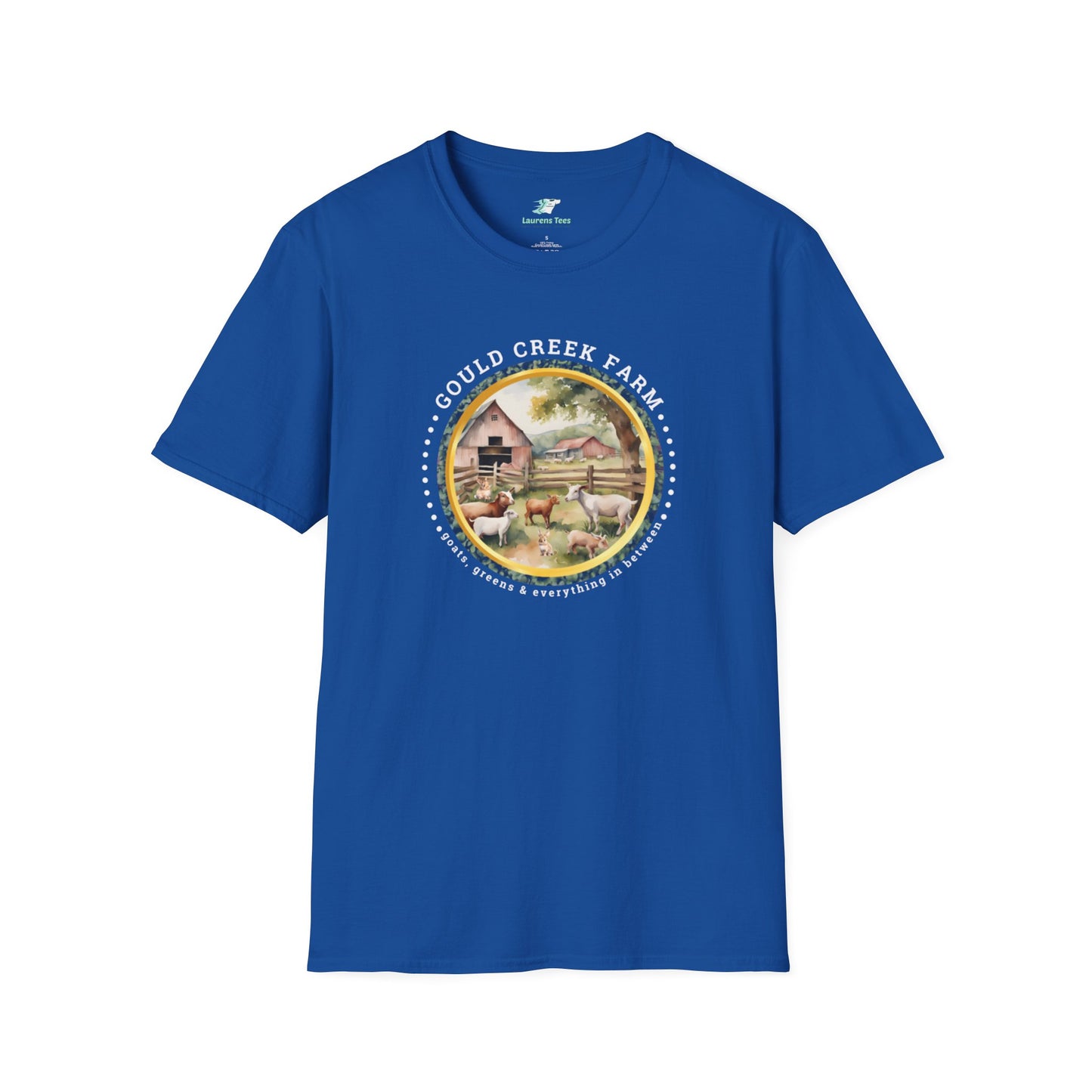 Gould Creek Farms Front - Unisex Softstyle T-Shirt