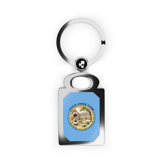 Gould Creek Farm - Rectangle Photo Keyring