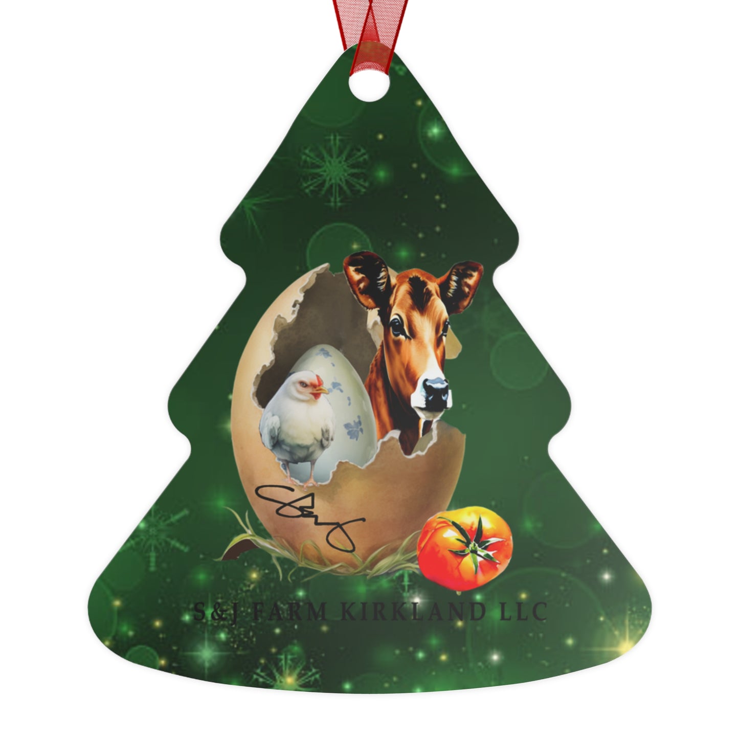 S&J Farm Kirkland LLC - Metal Ornaments