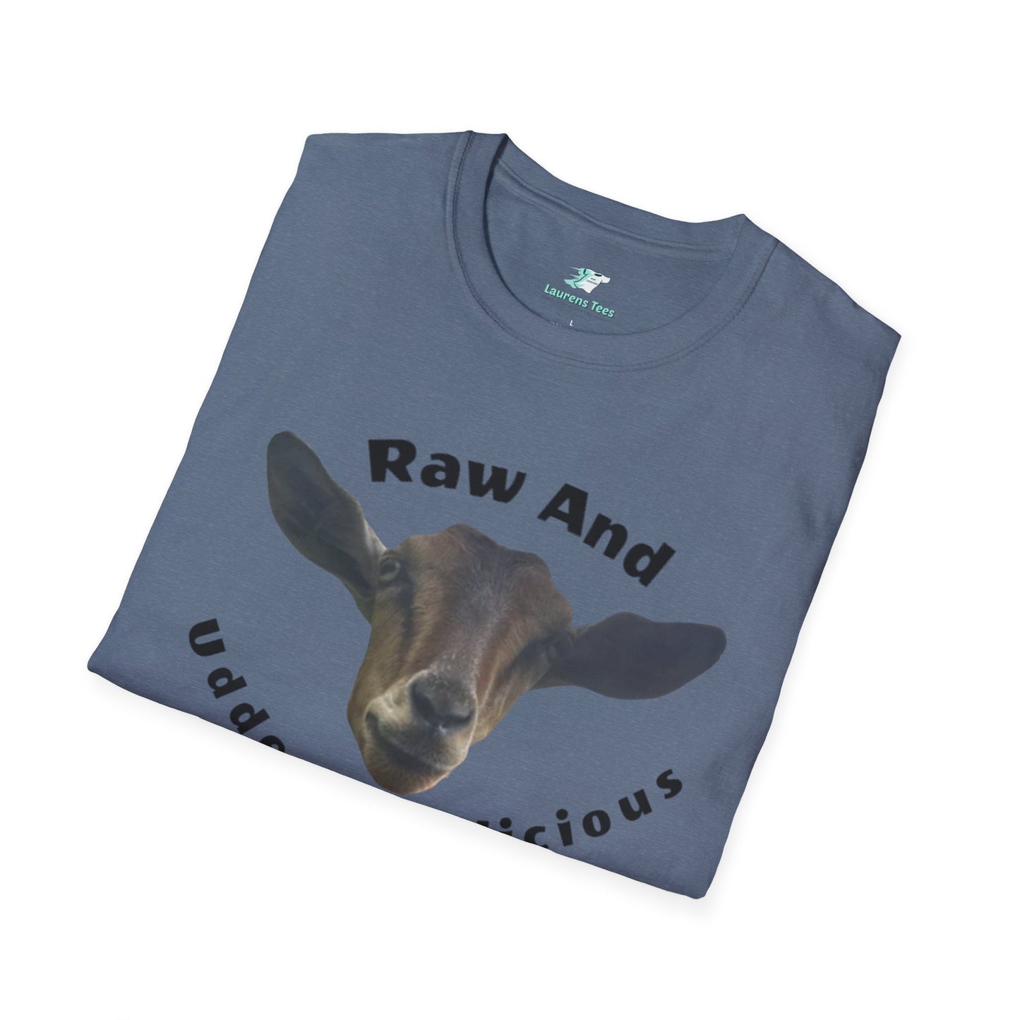 Raw And Udderly Delicious GCF - Unisex Softstyle T-Shirt