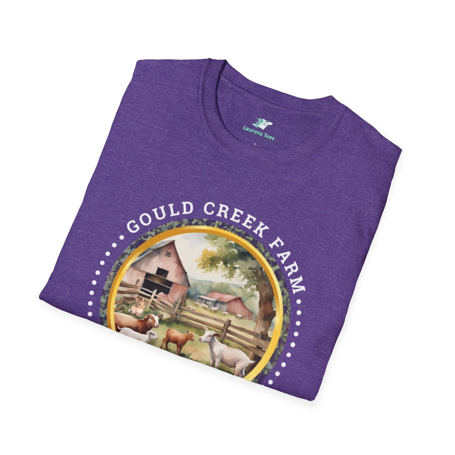 Gould Creek Farms Front - Unisex Softstyle T-Shirt