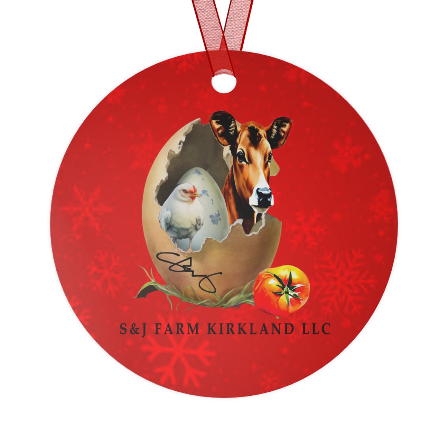 S&J Farm Kirkland LLC - Metal Ornaments