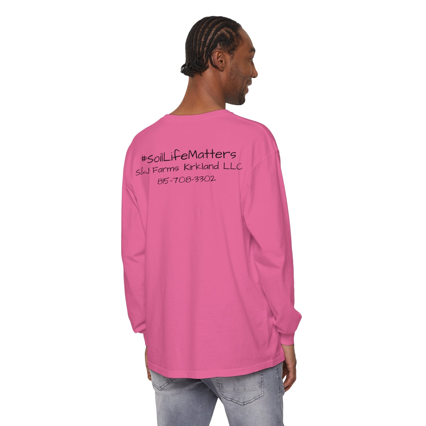 S&J Farm Kirkland LLC - Unisex Garment-dyed Long Sleeve T-Shirt