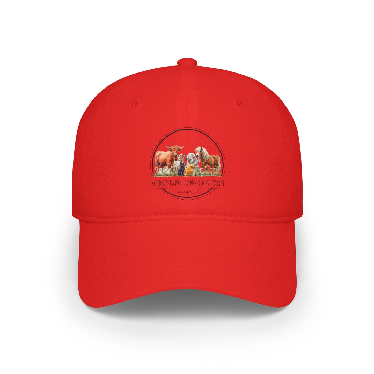 Whispering Dandelion Farm - Low Profile Baseball Cap