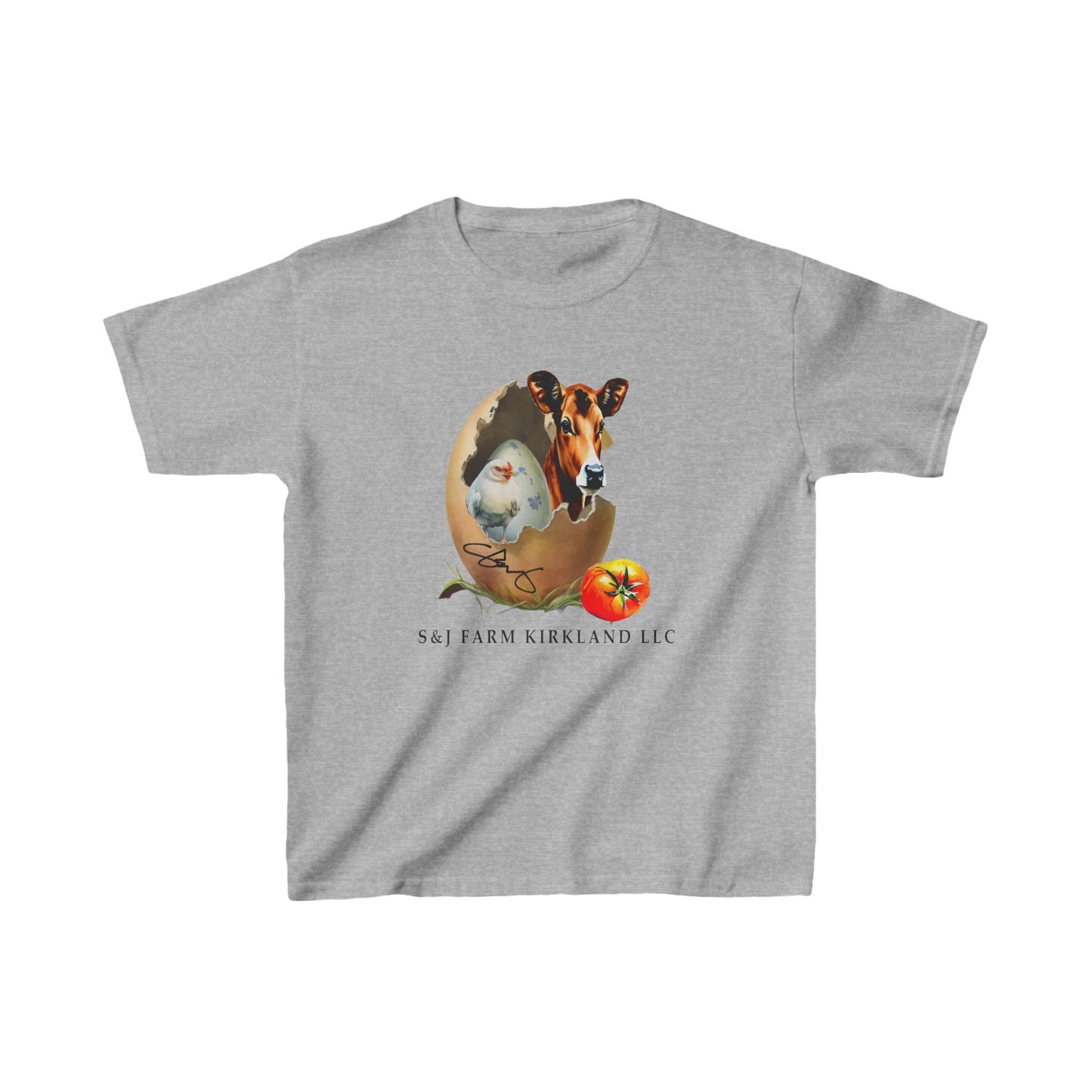 S&J Farm Kirkland LLC - Kids Heavy Cotton™ Tee