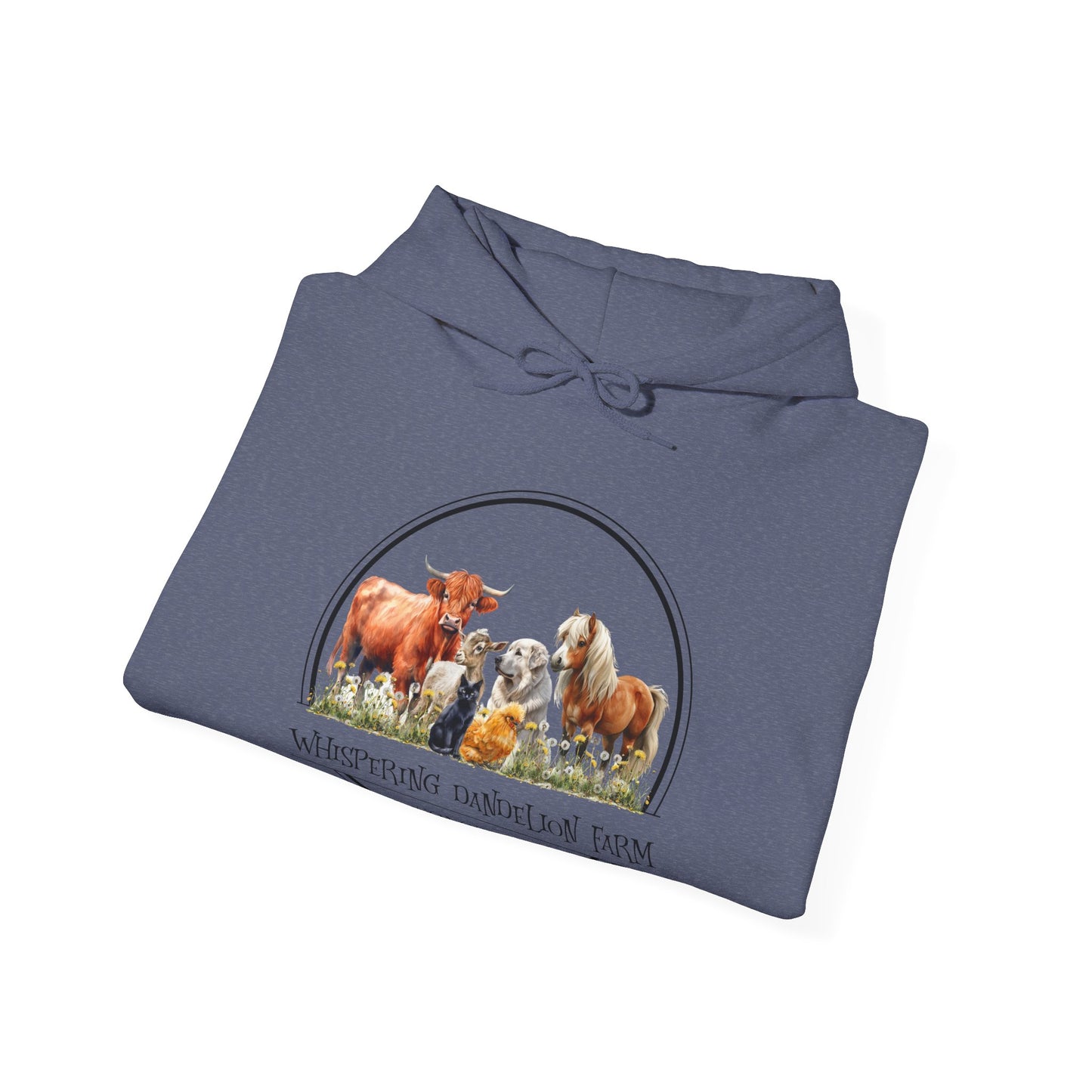 Whispering Dandelion Farm - Unisex Heavy Blend™ Hooded Sweatshirt