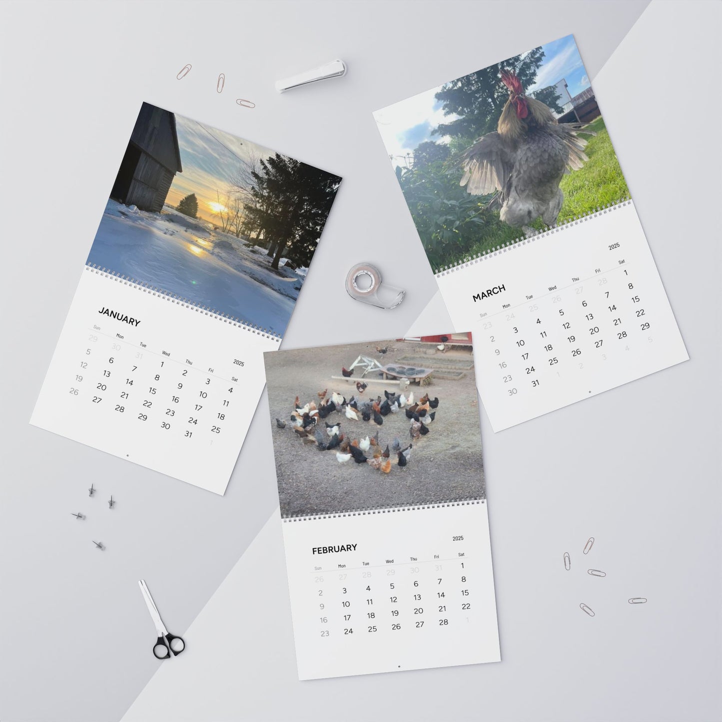 S&J Farm Kirkland LLC - Wall Calendars (2025)