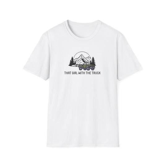 That Girl With The Truck - Unisex Softstyle T-Shirt