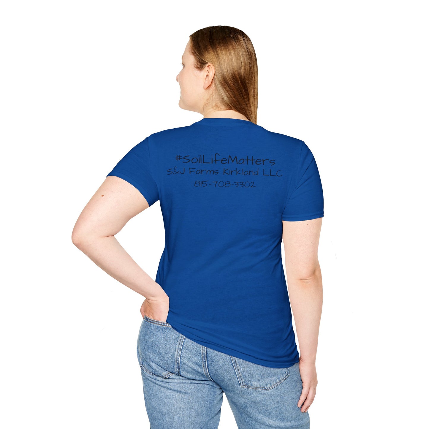 #soillifematters S&J Farm Kirkland LLC - Unisex Softstyle T-Shirt