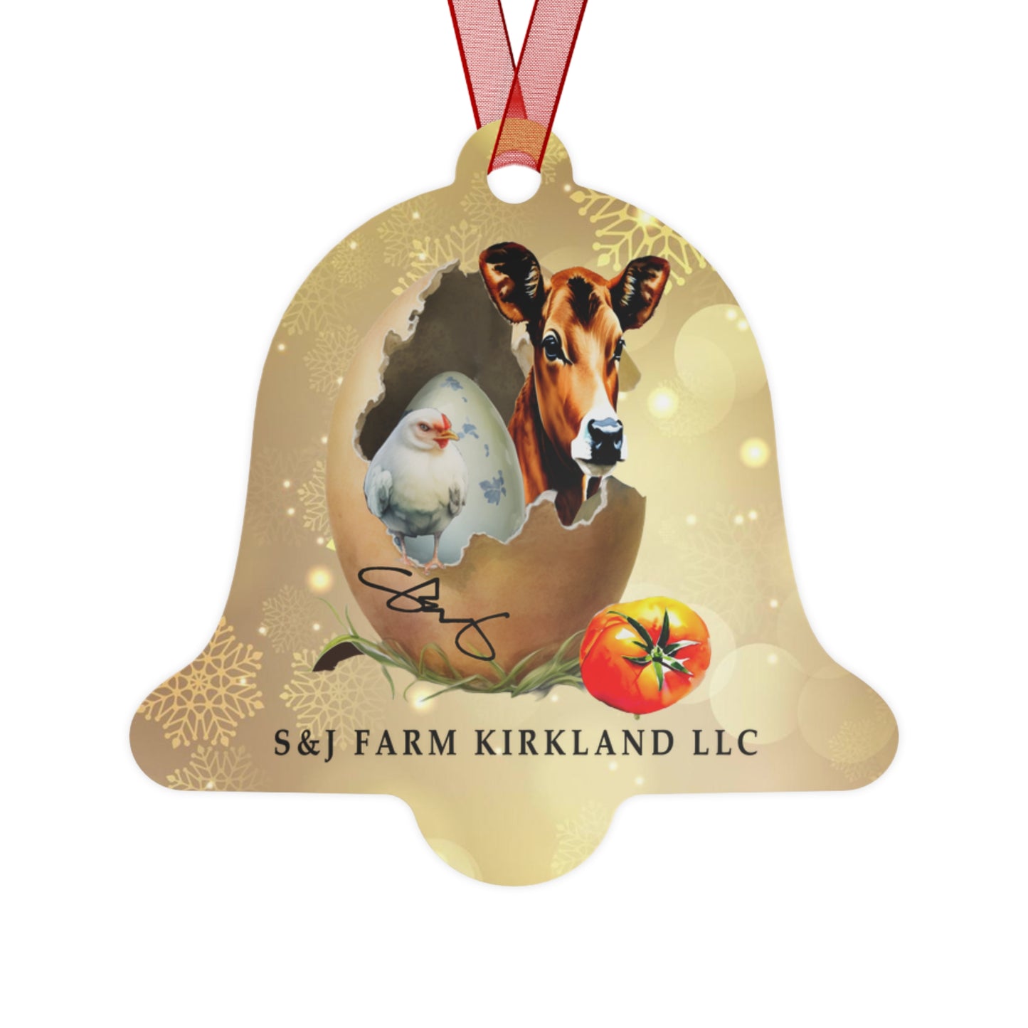 S&J Farm Kirkland LLC - Metal Ornaments