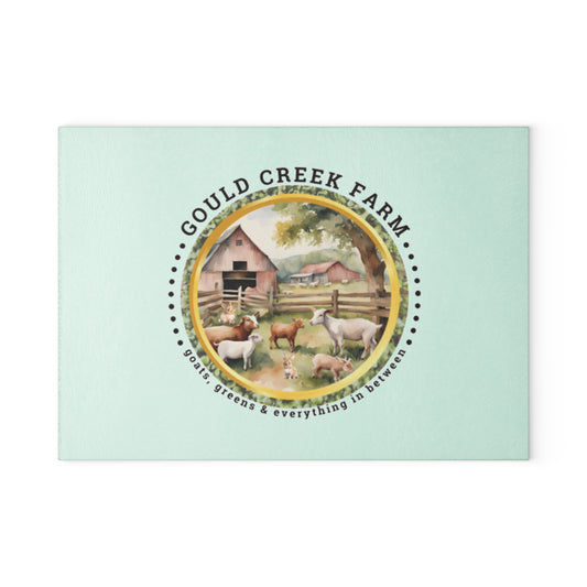 Gould Creek Farm - Glass Cutting Board