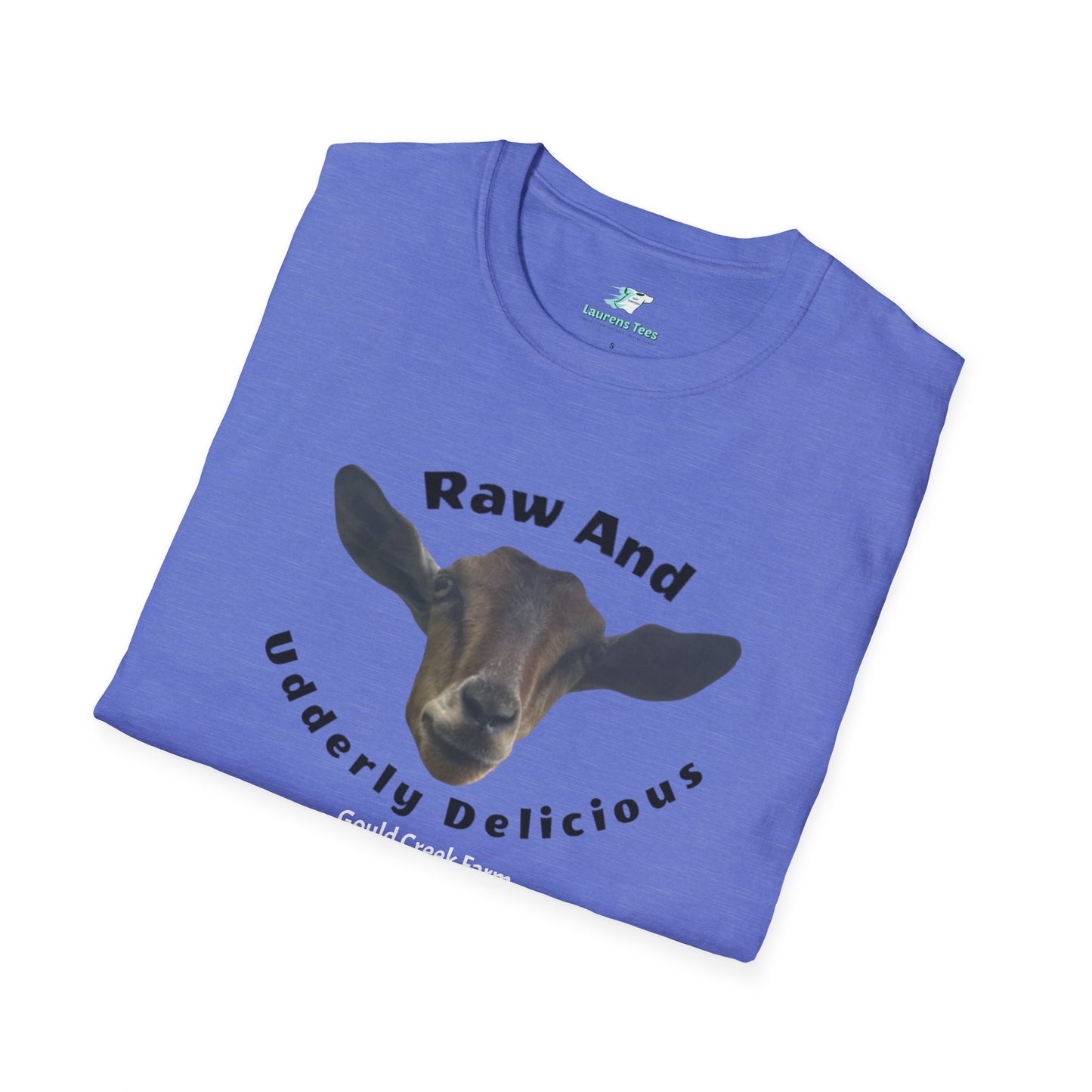 Raw And Udderly Delicious GCF - Unisex Softstyle T-Shirt