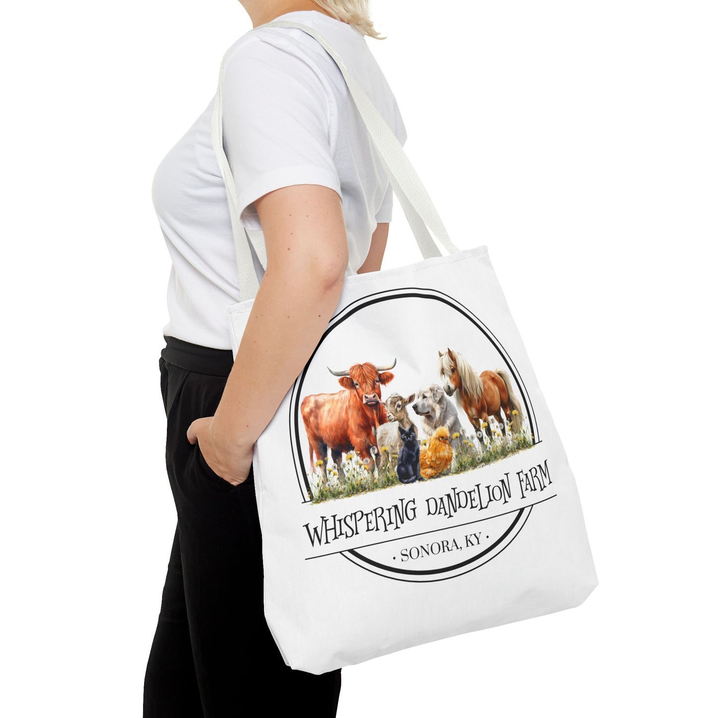 Whispering Dandelion Farm - Tote Bag (AOP)