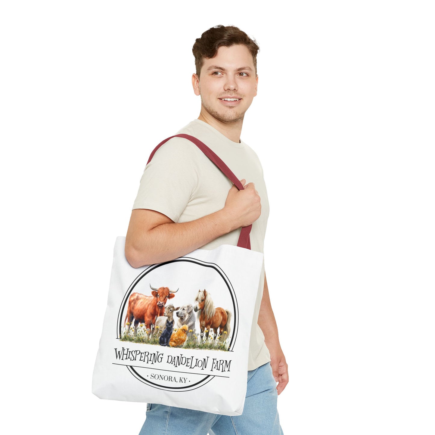 Whispering Dandelion Farm - Tote Bag (AOP)