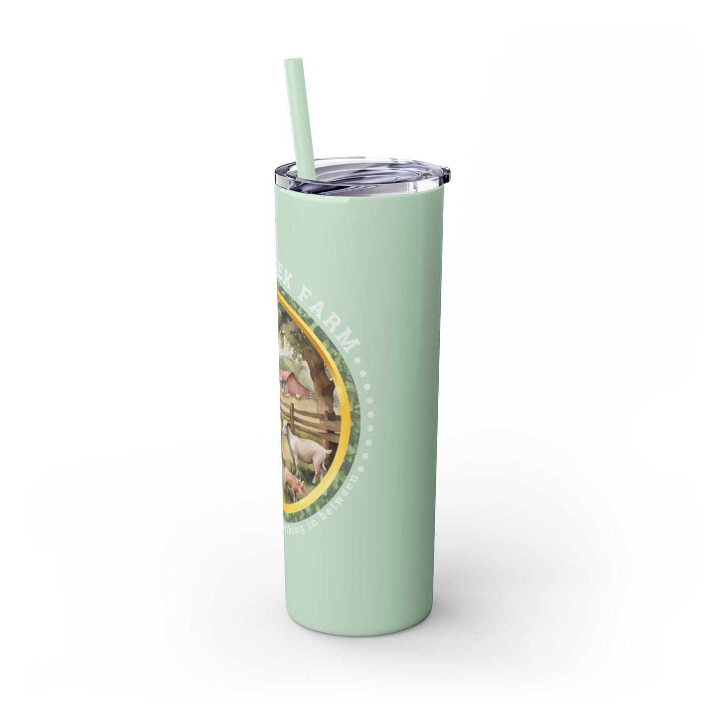 Gould Creek Farm - Skinny Tumbler with Straw, 20oz