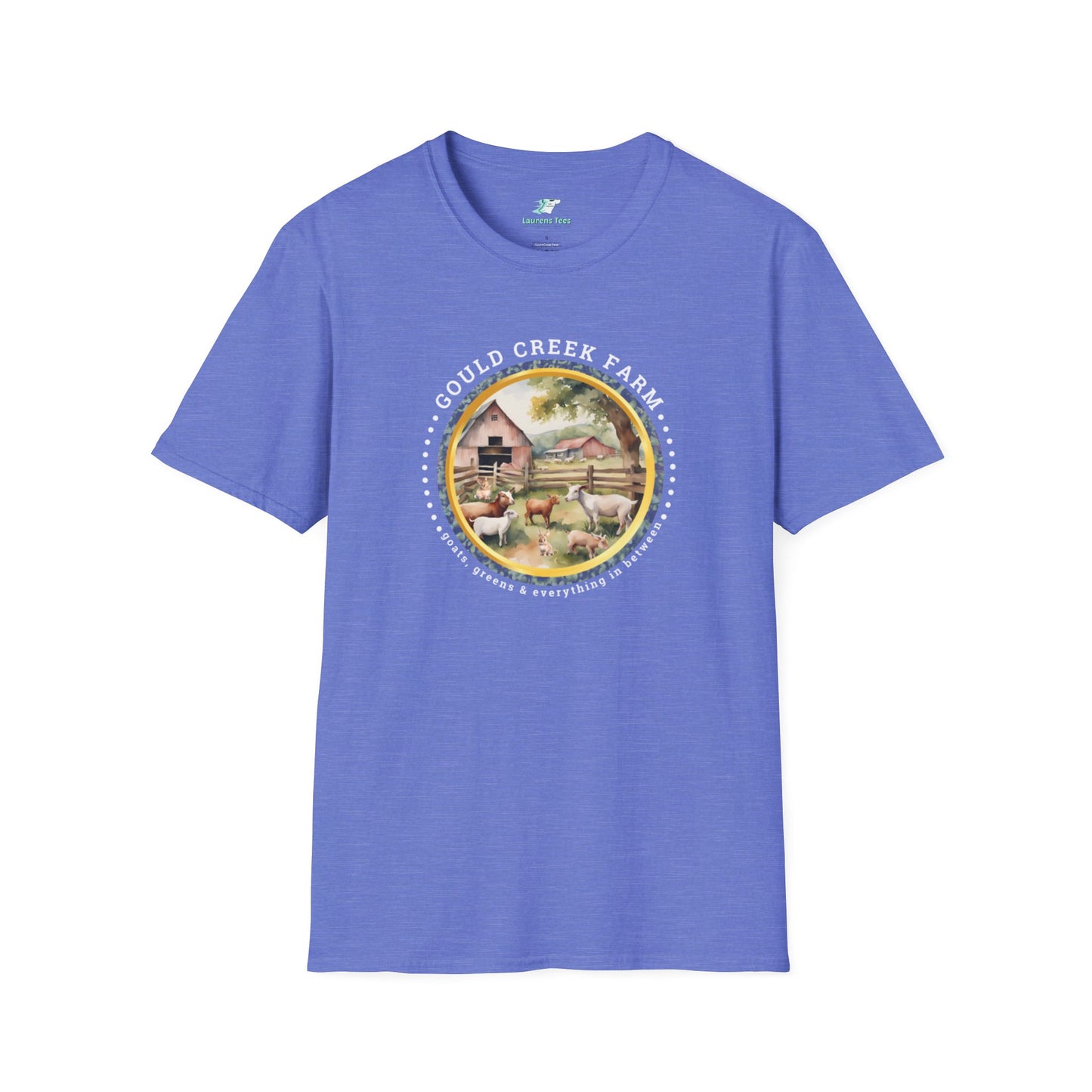 Gould Creek Farms Front - Unisex Softstyle T-Shirt