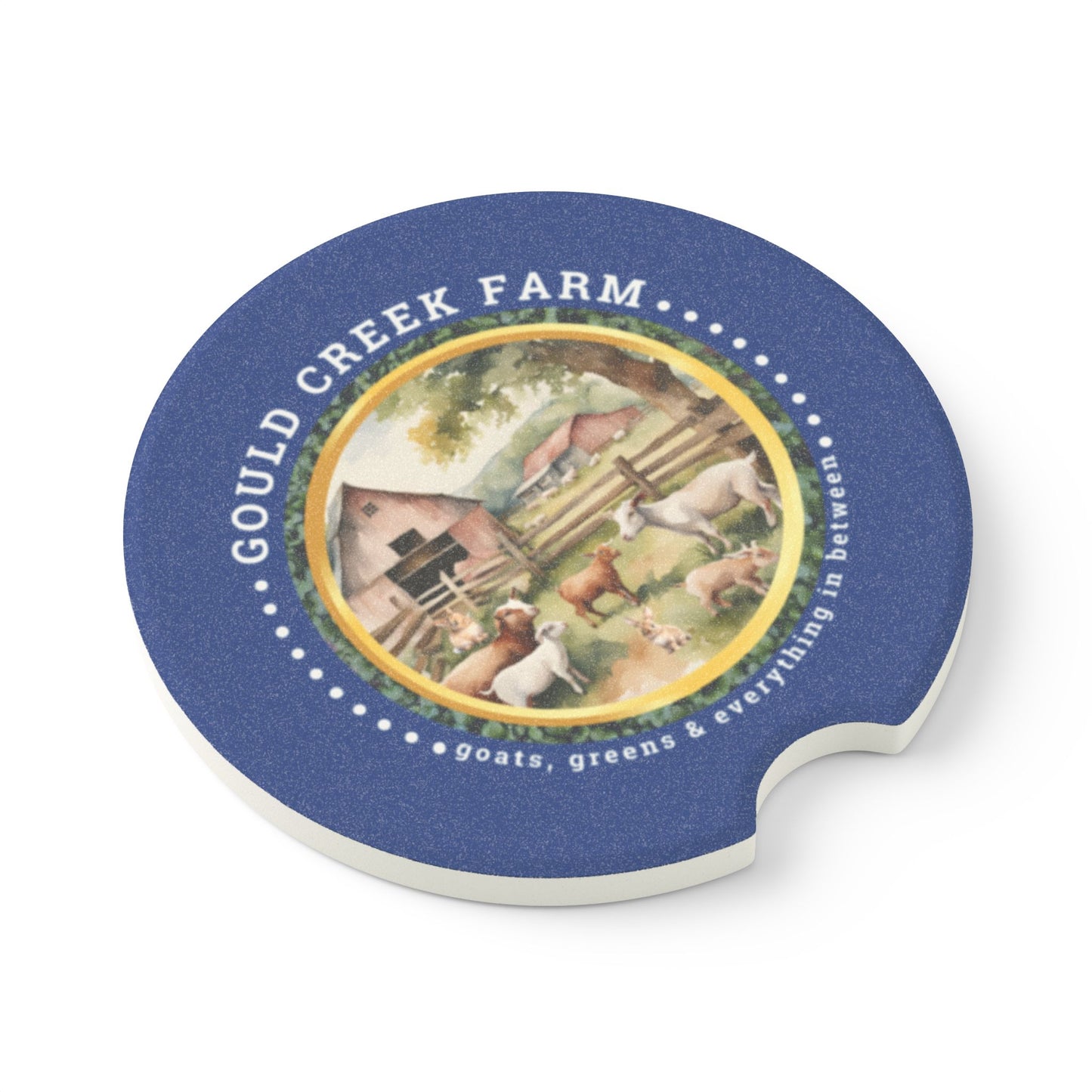 Gould Creek Farm - Soapstone Car Coaster