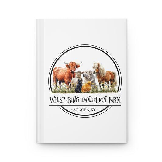 Whispering Dandelion Farm - Hardcover Journal Matte