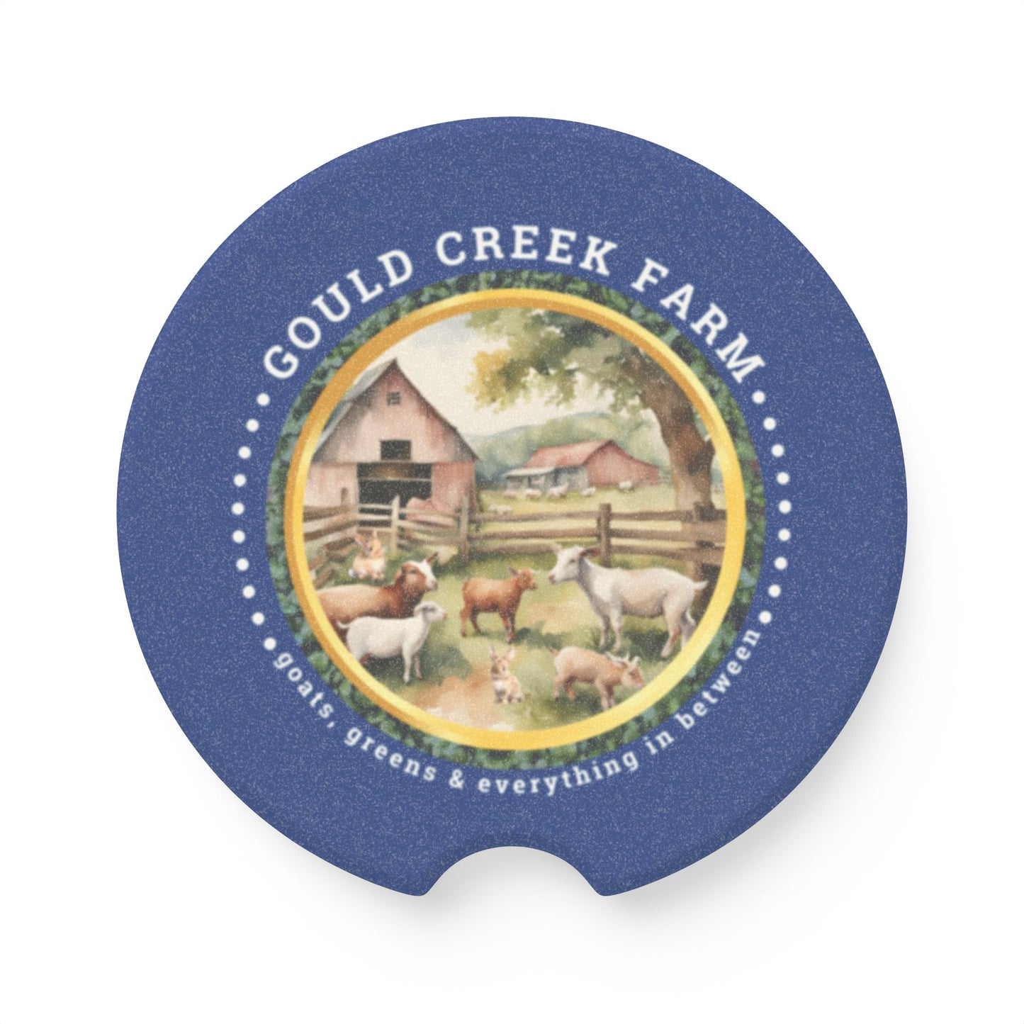 Gould Creek Farm - Soapstone Car Coaster