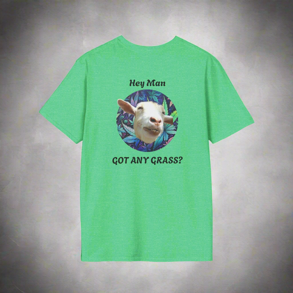 Hey Man Got Any Grass Goat Garner - Unisex Softstyle T-Shirt