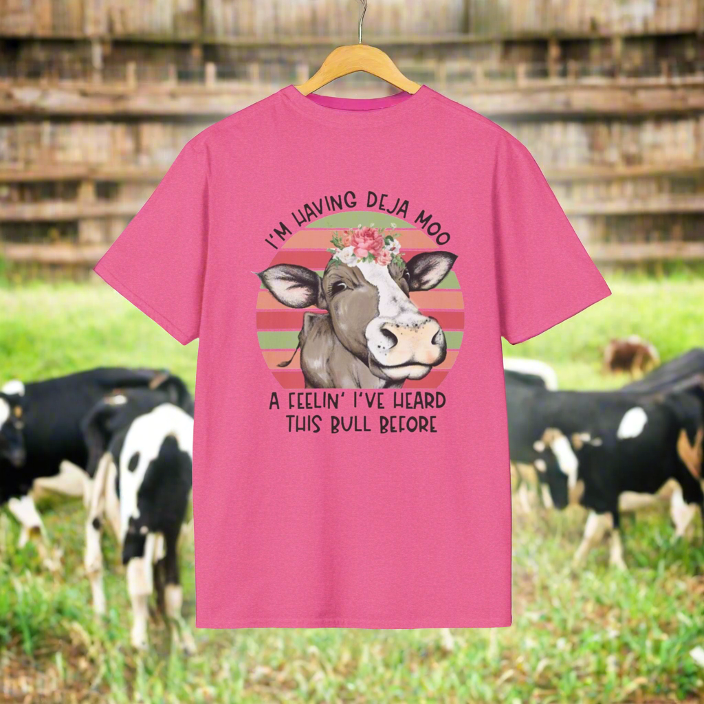 Deja-Moo S&J - Unisex Softstyle T-Shirt